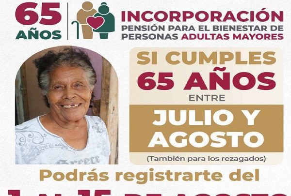 Gobierno abre registro para la Pensión de Adulto Mayor