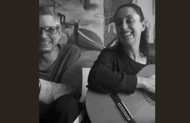 Sheinbaum sorprende con 'palomazo' junto a su pareja #VIDEO