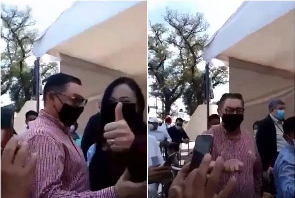 “¡Ratera!”, gritan a exalcaldesa de Naucalpan durante votación #VIDEO