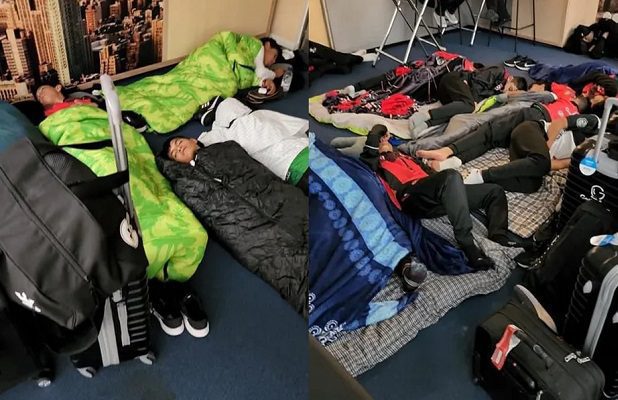 Futbolistas mexicanos se quedan varados en Dinamarca