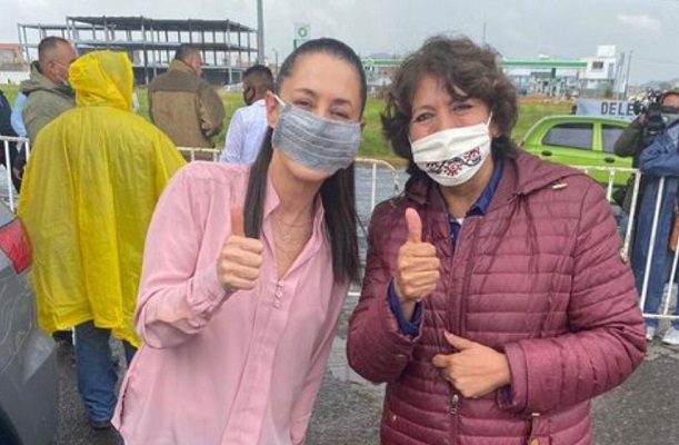 Sheinbaum prevé “aires de cambio” tras triunfo de Delfina Gómez en encuesta de Morena