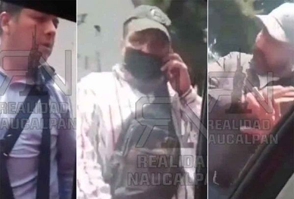 Fiscalía de Edomex destituye a agente armado que detuvo a familia en Naucalpan