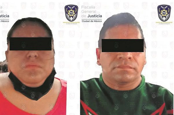 Cae pareja por el asesinato de una bebé en CDMX