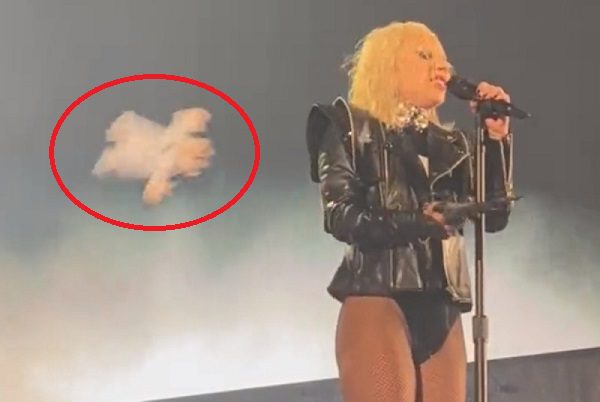 “Golpean” a Lady Gaga con un peluche de Dr. Simi durante concierto #VIDEO