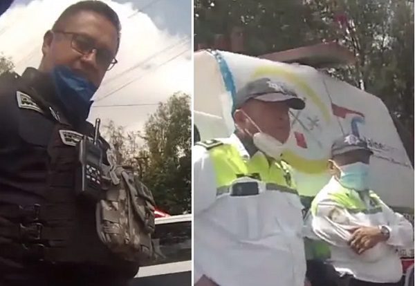 Ciclista denuncia agresión y detención por parte de policías de Tlalnepantla #VIDEO