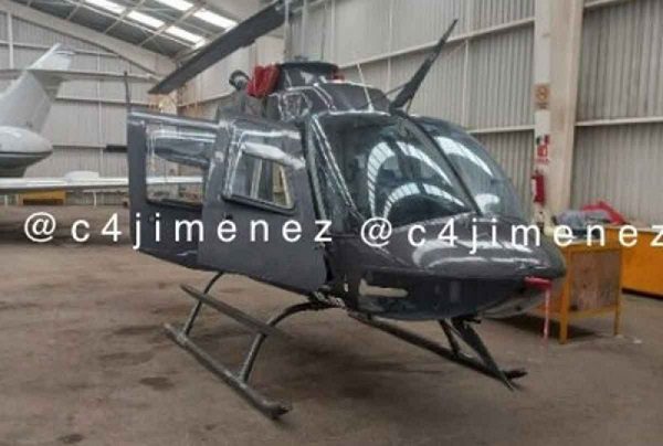 Piloto de helicóptero robado en el AICM habría sido secuestrado