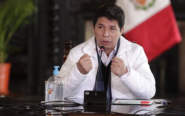 Allanan la casa del presidente de Perú, Pedro Castillo, en busca de su cuñada