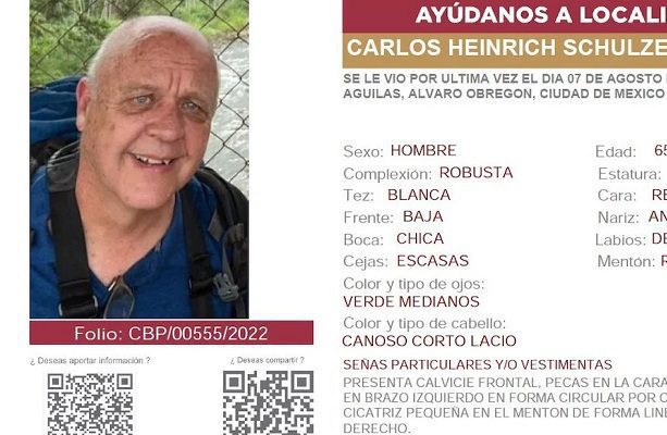 Encuentran muerto en Tlaxcala a profesor de la UNAM desaparecido en CDMX