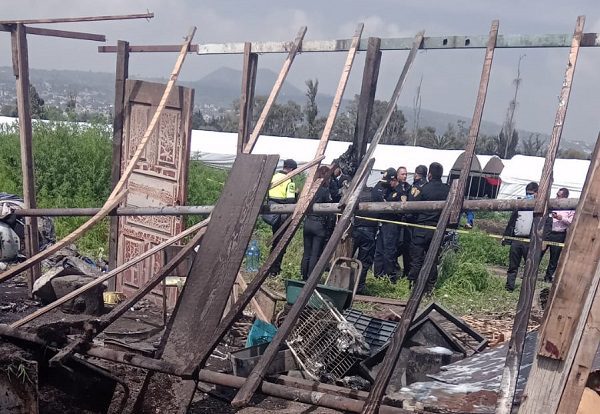 Explosión de taller de pirotecnia deja dos heridos en Tláhuac