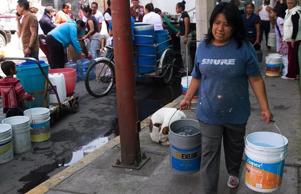 Inicia reducción en suministro de agua en el Valle de México