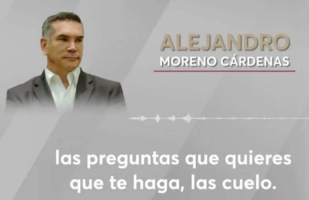 Layda Sansores presenta un nuevo audio de Alejandro Moreno