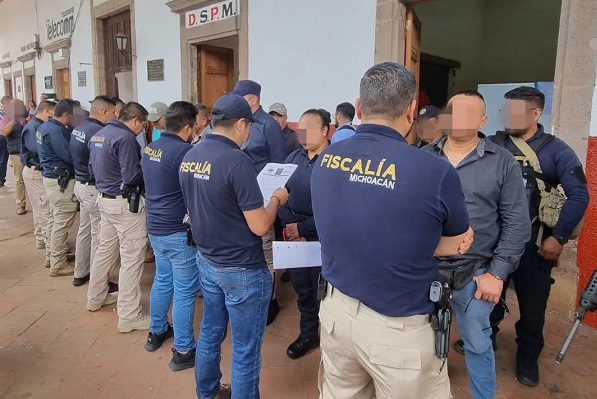 Caen 9 policías y un exagente en Michoacán por desaparición forzada y secuestro