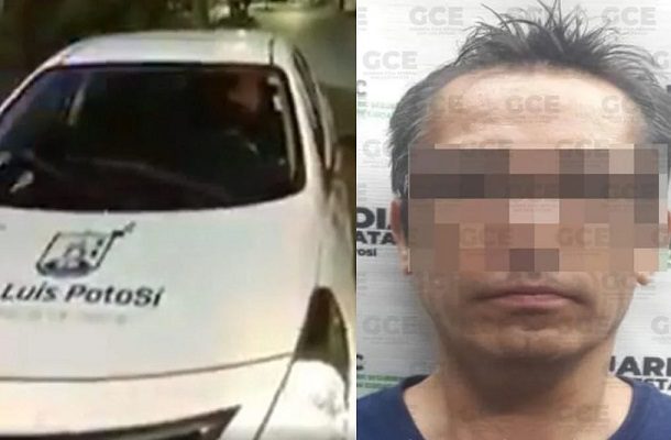 Cesan a funcionario en SLP captado manejando vehículo oficial alcoholizado