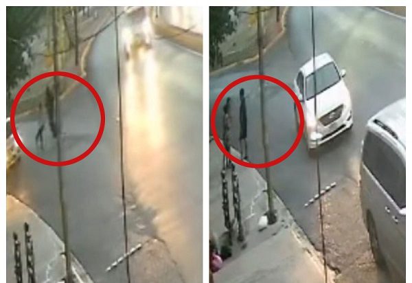 Salvan a joven de secuestro en plena avenida de Nuevo León #VIDEO