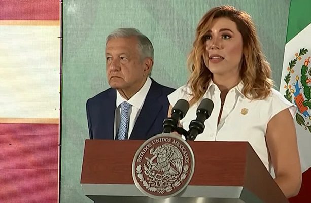 AMLO refrenda apoyo a gobernadora de Baja California tras semana de hechos violentos