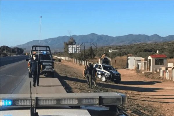 Abandonan cabeza humana dentro una capilla de la Santa Muerte en Sonora