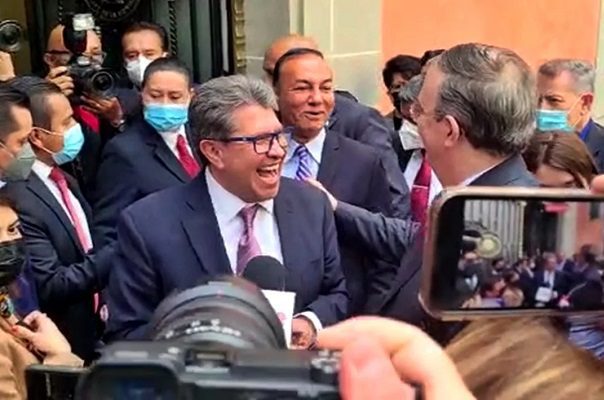 “Nunca ha habido” división, afirman al unísono Ebrard y Monreal