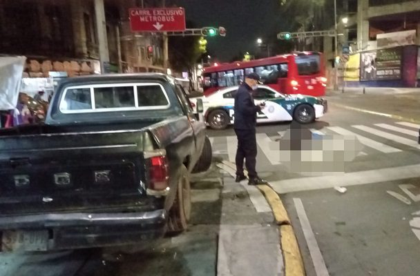 Cae conductor de camión arrolló a 'viene viene' en Bucareli y se fugó