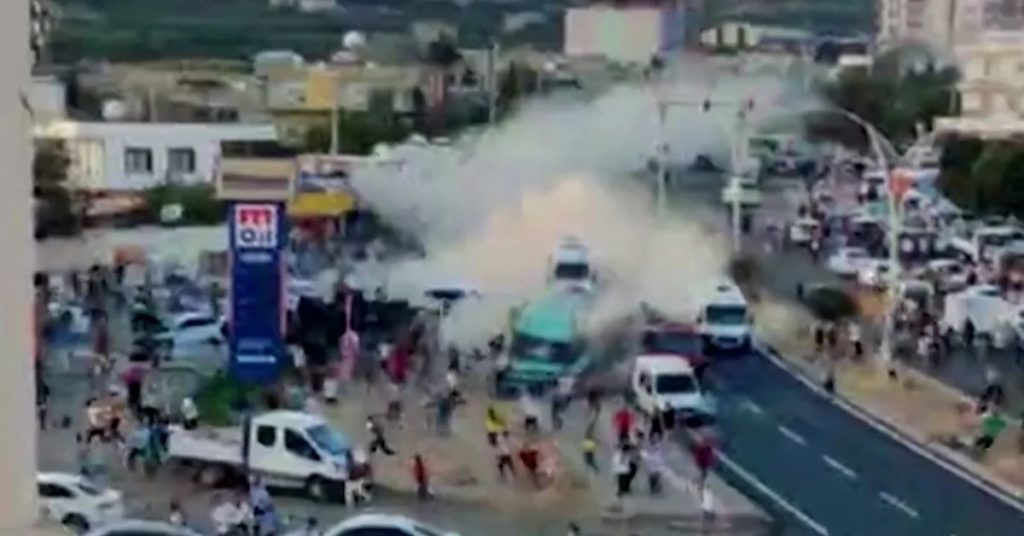 Accidente automovilístico en Turquía