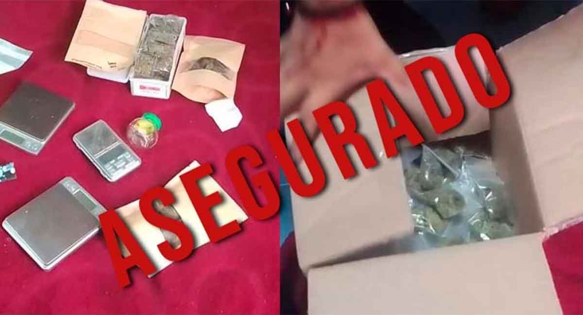 Aseguran droga que se comercializaba en redes sociales en Edomex