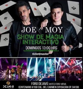 Joe y Moy, magia de ensueño en el Foro Dejavú