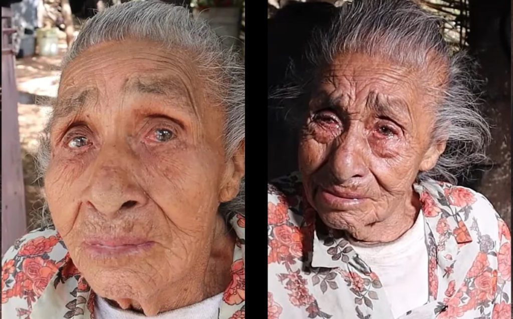 Mamá de 97 años confiesa que ninguno de sus 16 hijos la visita