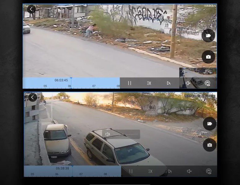 Mujer causa un incendio en un lote baldío en Juárez, NL