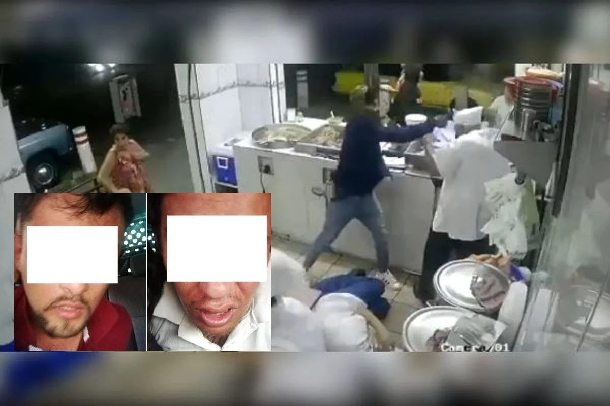 Presuntos integrantes de una banda que asalta taquerías en Jalisco