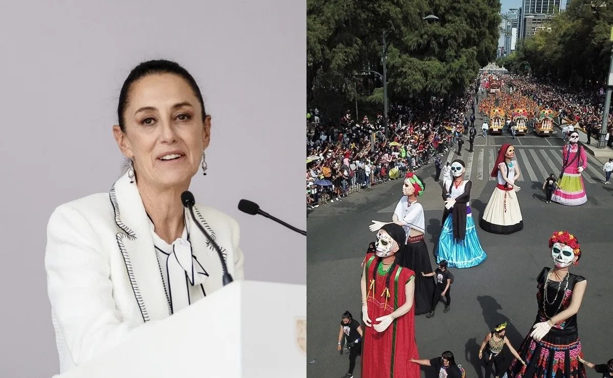 Sheinbaum anuncia dos desfiles para el Día de Muertos en la CDMX
