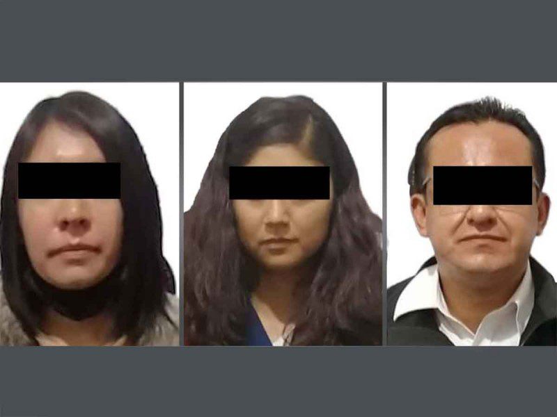 Tres detenidos por los delitos de abuso de autoridad y usurpación en Edomex