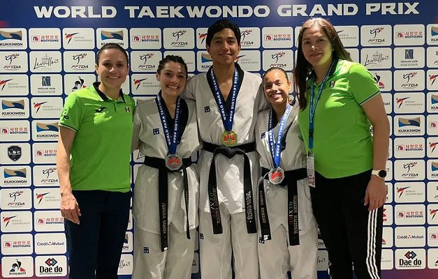 México se lleva tres medallas en el Grand Prix de Parataekwondo