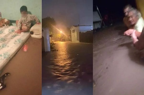 Fuertes lluvias y desbordamiento de ríos inundan todo Múzquiz, Coahuila #IMÁGENES