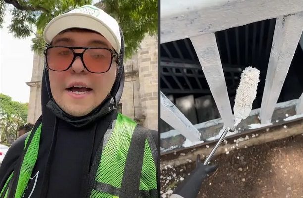 'Fofo' Márquez celebra su último día haciendo servicio comunitario #VIDEO