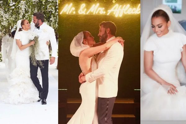 Jennifer López comparte nuevas fotos de su segunda boda con Ben Affleck