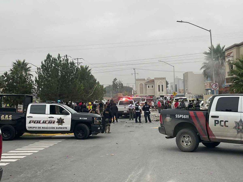 Fiscal de Coahuila descarta atentado en explosión donde murieron dos escoltas