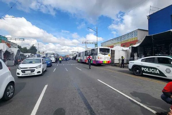 Mexibús atropella a una mujer en calles de La Lagunilla