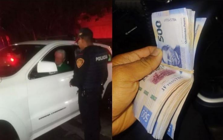 Policías de CDMX devuelven 15 mil pesos a su dueño