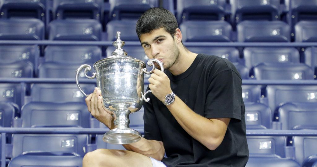 Carlos Alcaraz, el nuevo rey del tenis que conquistó el US Open con 19 años