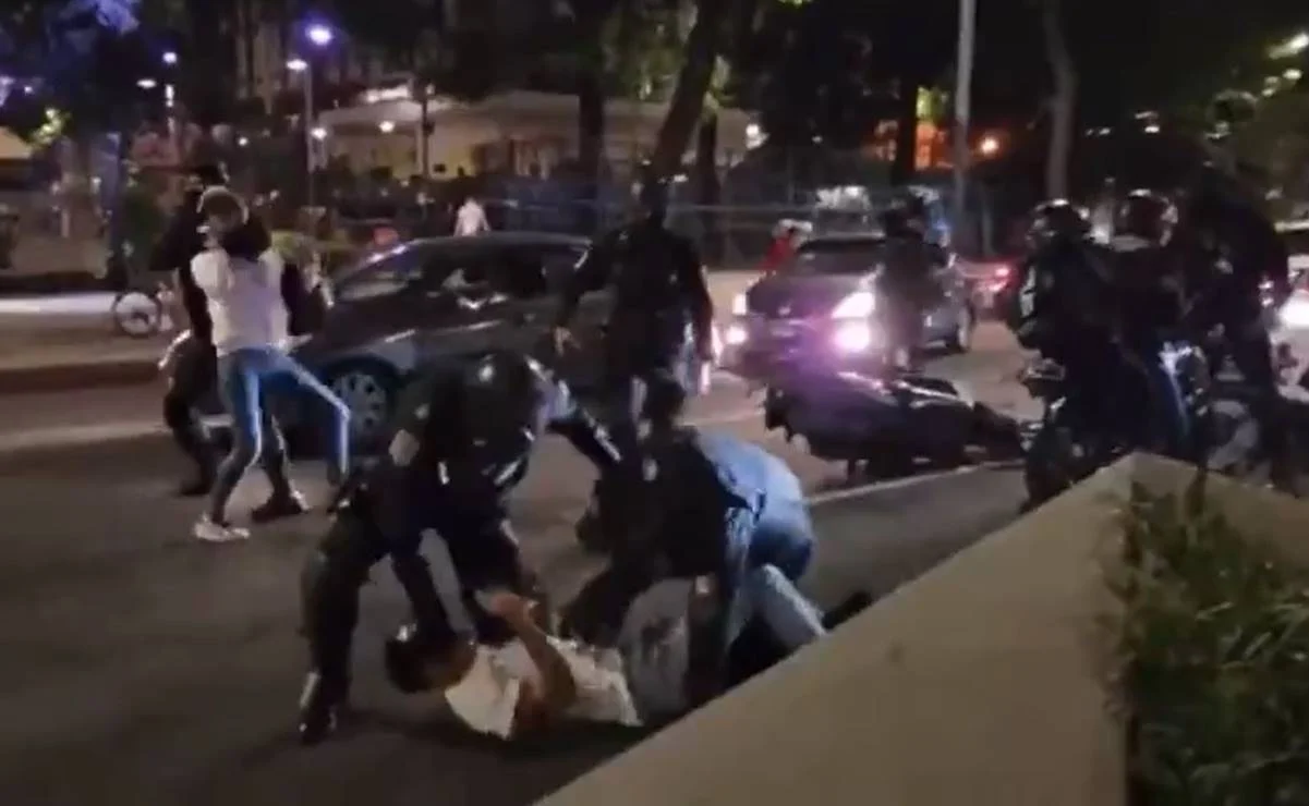 Al menos 29 motociclistas detenidos tras caos durante rodada masiva en CDMX #VIDEOS
