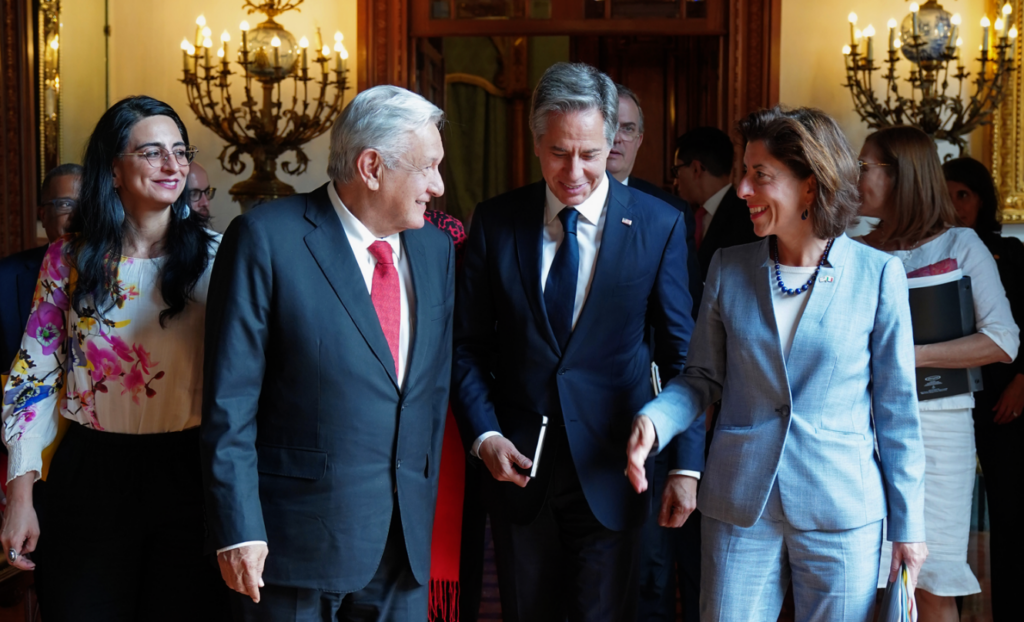 “No se habló de sanciones” por política energética con Blinken, revela AMLO