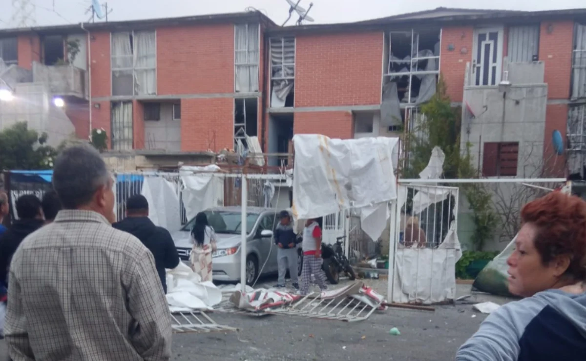 Se registra explosión en unidad habitacional en Fuentes de Aragón, Ecatepec