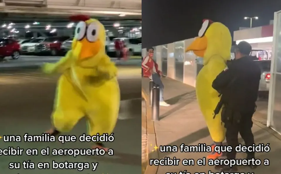 Botarga de pollo es arrestada en aeropuerto de Guadalajara #VIDEO