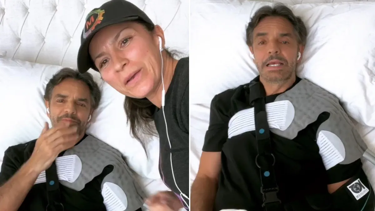 Eugenio Derbez reaparece para hablar de su accidente: "el dolor era insoportable" #VIDEO