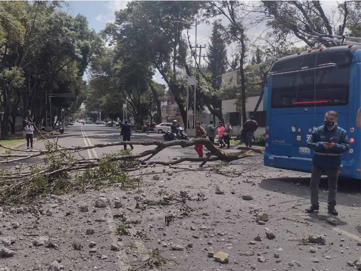 Al menos dos heridos tras fuerte choque de Trolebús en Iztapalapa