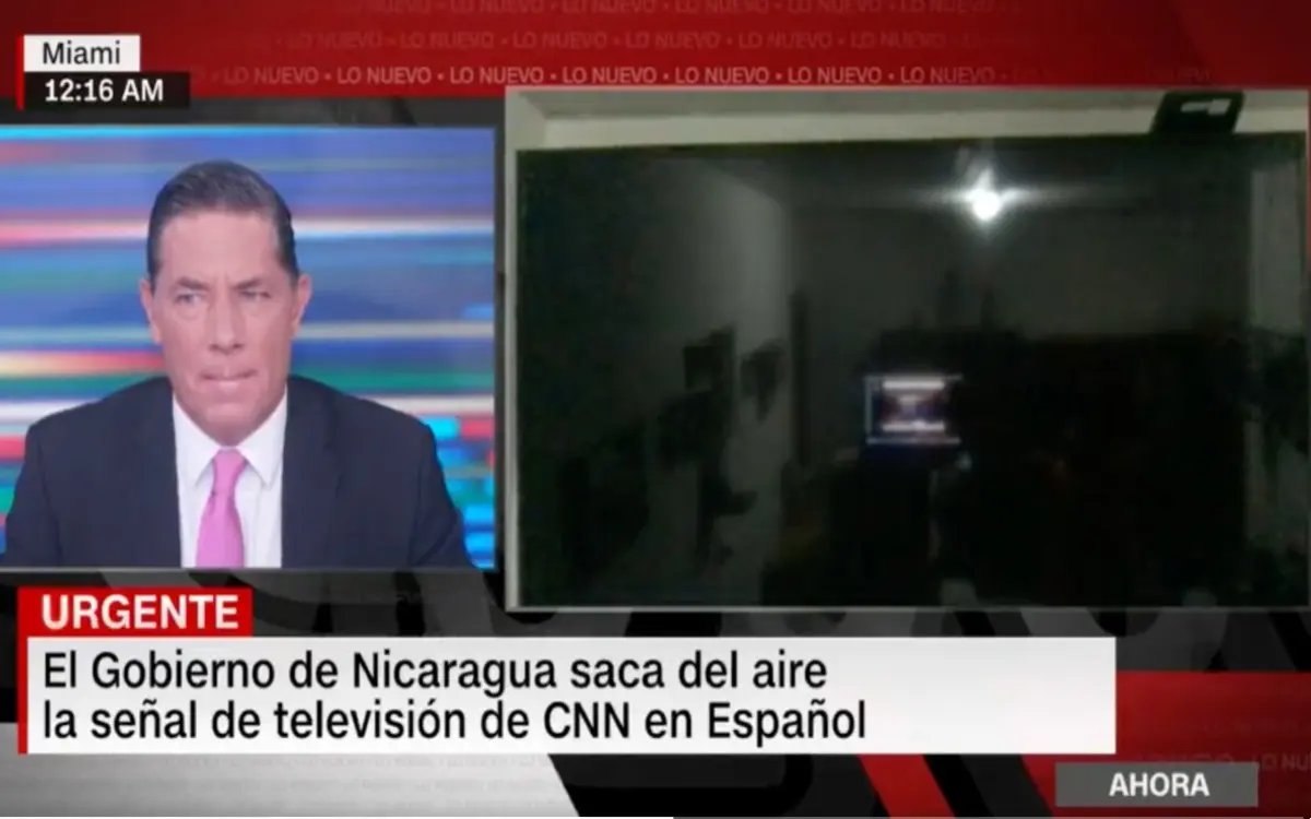 El Gobierno de Nicaragua bloquea la señal de CNN en Español