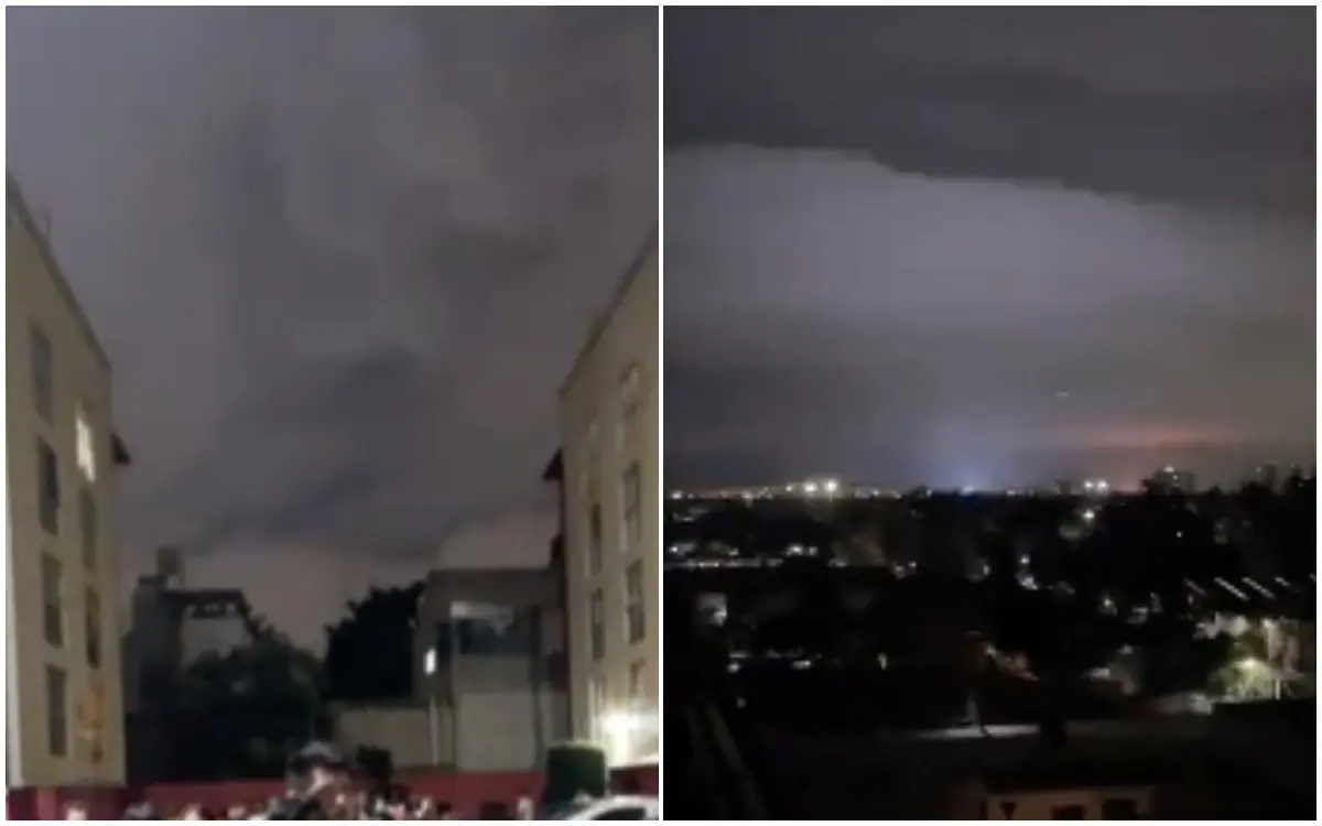 ¿Qué son las luces en el cielo que se vieron en CDMX durante sismo de 6.9?