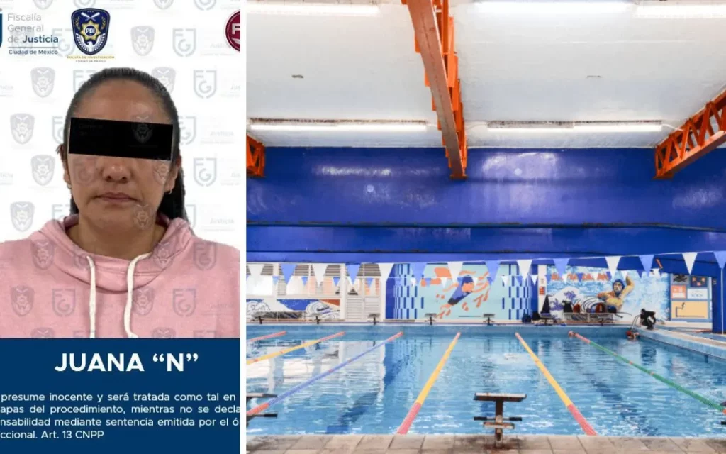 Cae instructora de natación por la muerte de un niño en alberca Olímpica en CDMX
