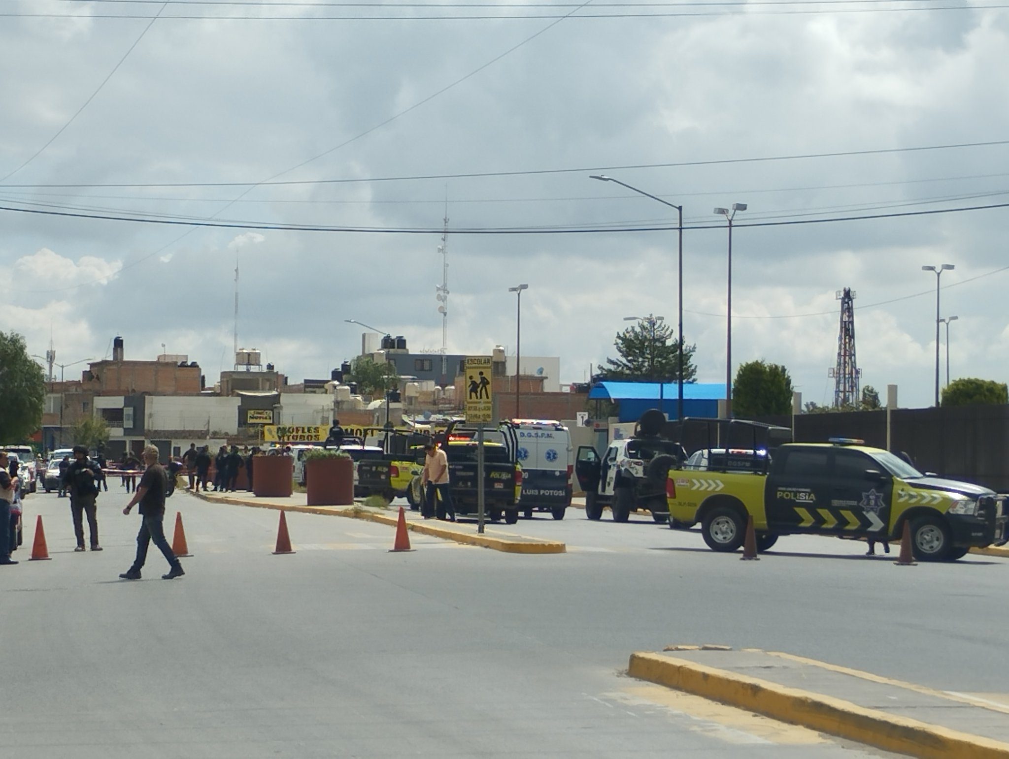Un muerto y dos heridos tras ataque armado cerca de universidad en SLP