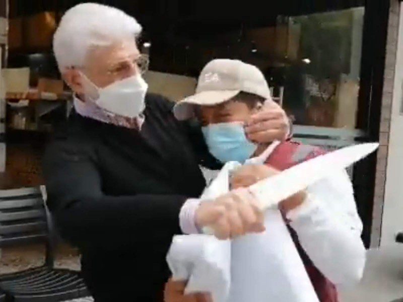 Fiscalía CDMX investiga agresión de padre del alcalde de la Miguel Hidalgo contra trabajadores