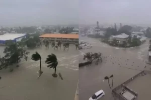 Captan en #VIDEOS la impresionante llegada del huracán ‘Ian’ a Florida